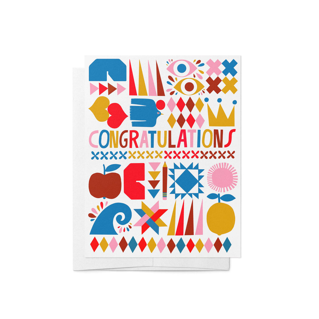 Lisa Congdon – Congratulations A2 Card
