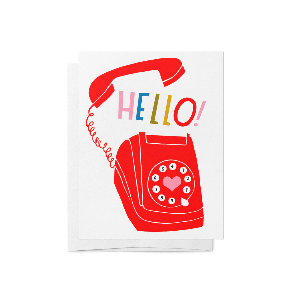 Lisa Congdon – Hello Phone A2 Card