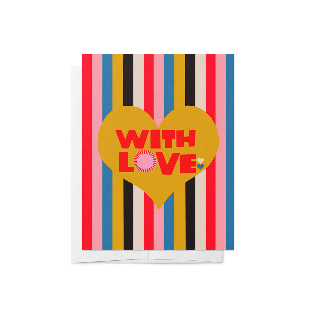 Lisa Congdon – With Love A2 Card